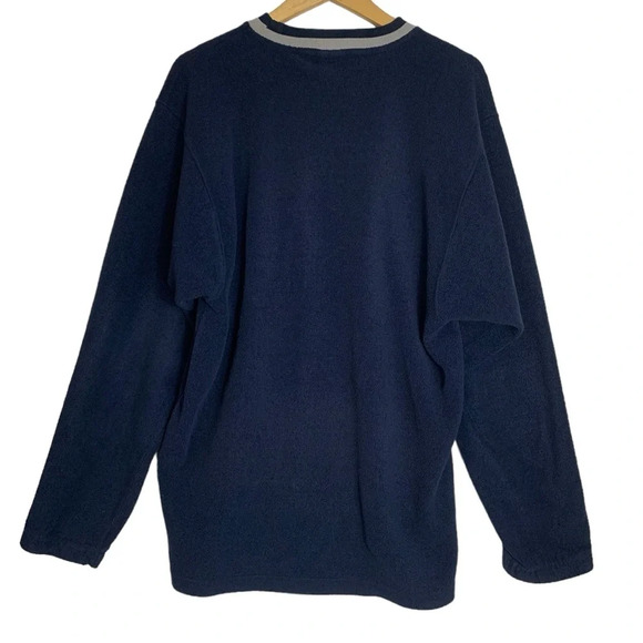 VTG Y2K FILA Pullover Crewneck Sweater Adult Size Large?  Polyester *Flawed - Picture 3 of 12